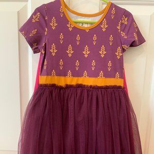 Taylor Joelle - Anna from Frozen-inspired dress with detachable pink cape